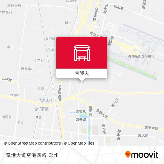豫港大道空港四路地图