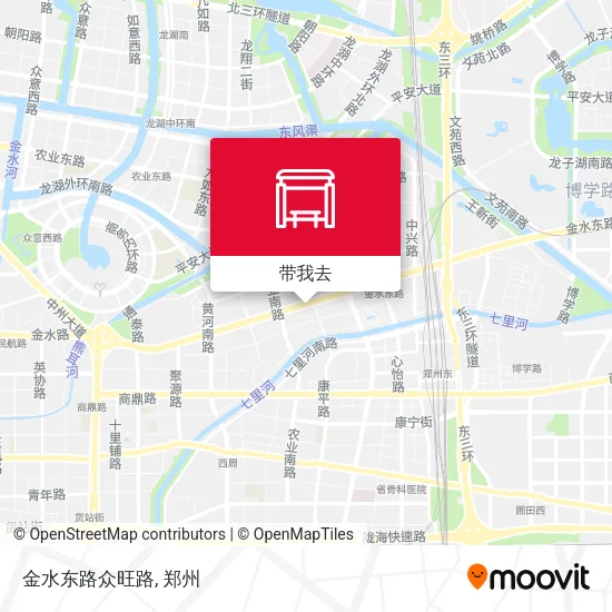 金水东路众旺路地图