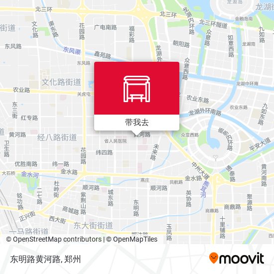 东明路黄河路地图