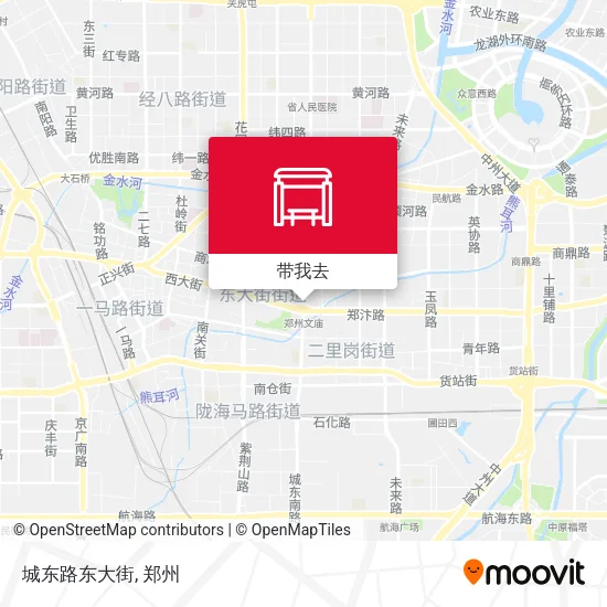城东路东大街地图