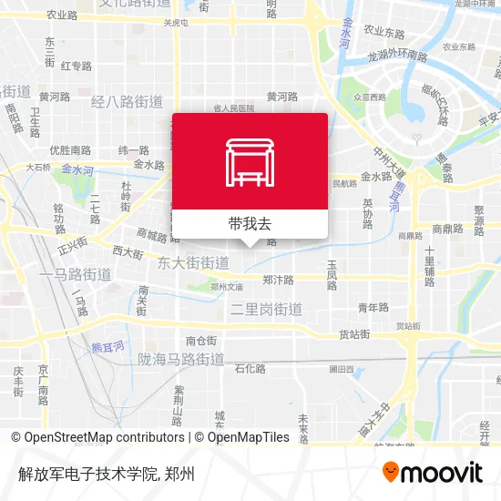 解放军电子技术学院地图