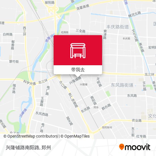 兴隆铺路南阳路地图