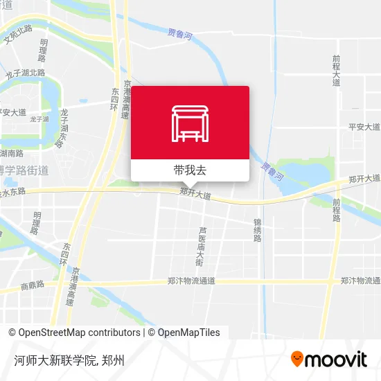 河师大新联学院地图