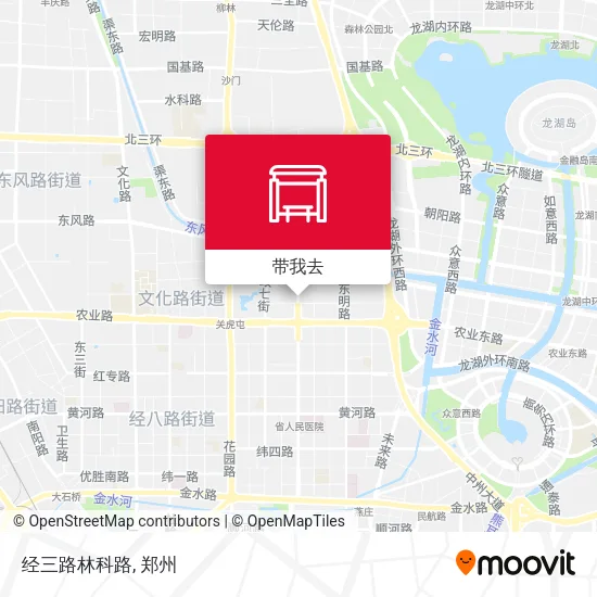 经三路林科路地图