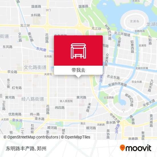 东明路丰产路地图