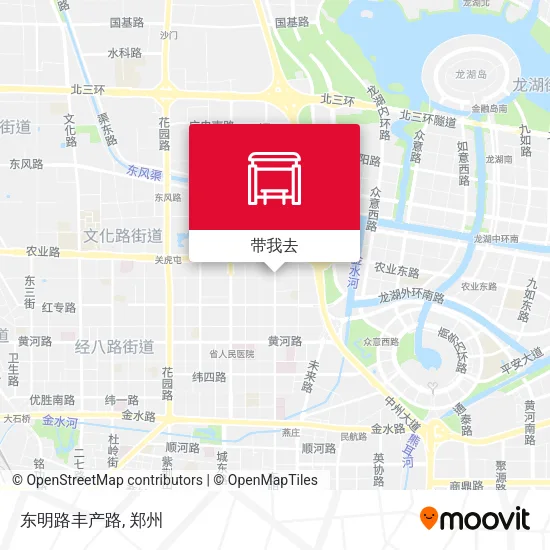 东明路丰产路地图