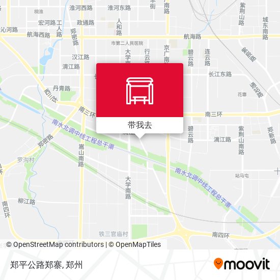 郑平公路郑寨地图