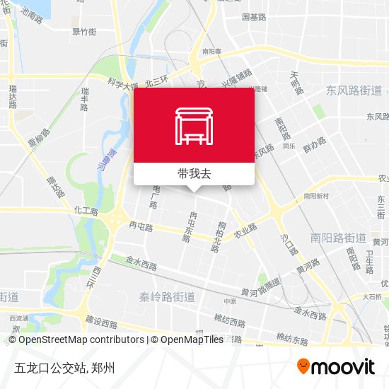 五龙口公交站地图