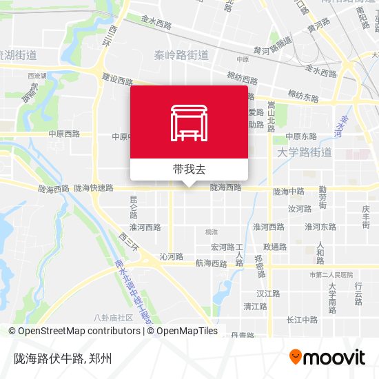 陇海路伏牛路地图