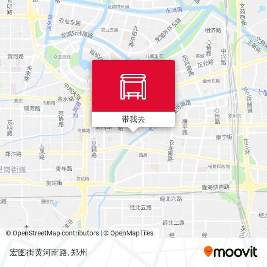 宏图街黄河南路地图