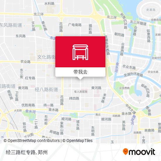 经三路红专路地图