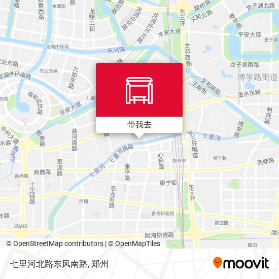 七里河北路东风南路地图