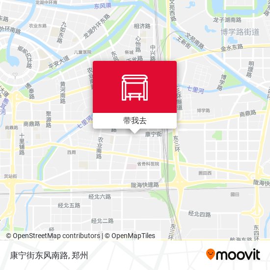 康宁街东风南路地图