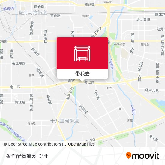 省汽配物流园地图
