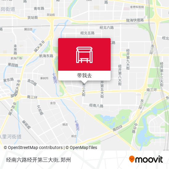 经南六路经开第三大街地图