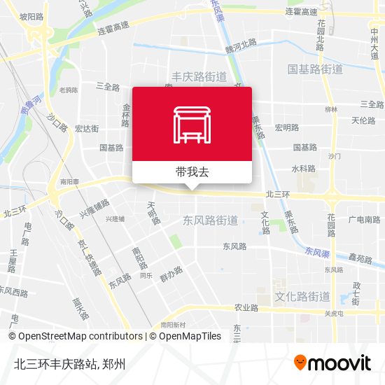 北三环丰庆路站地图