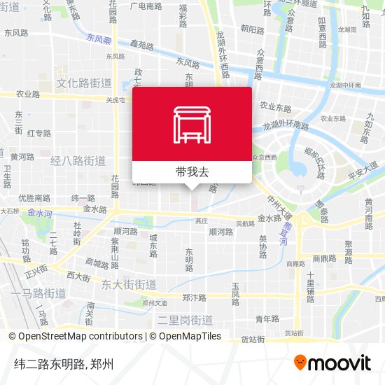 纬二路东明路地图