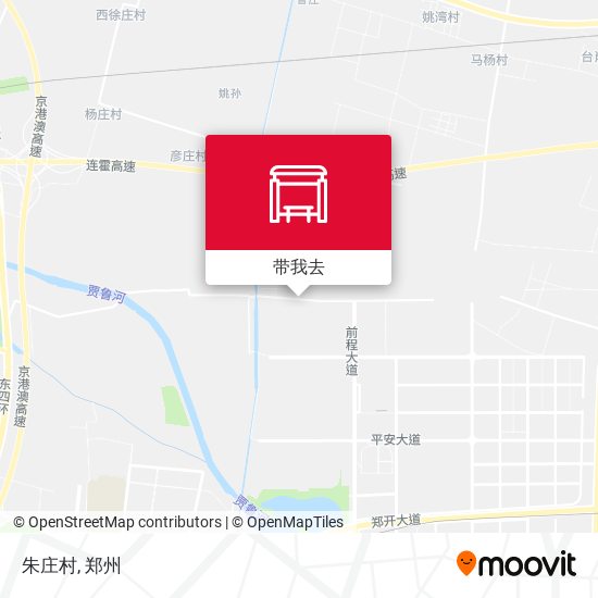 朱庄村地图