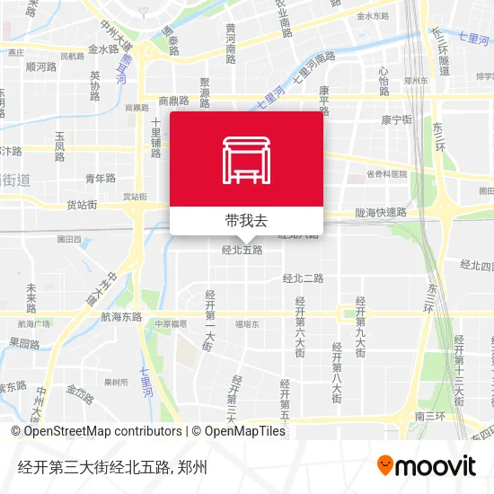 经开第三大街经北五路地图