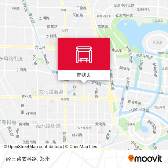 经三路农科路地图