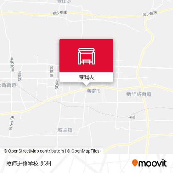 教师进修学校地图
