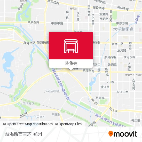 航海路西三环地图