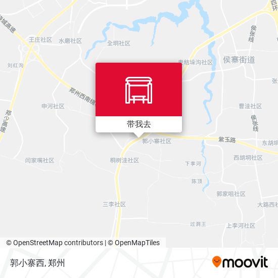 郭小寨西地图