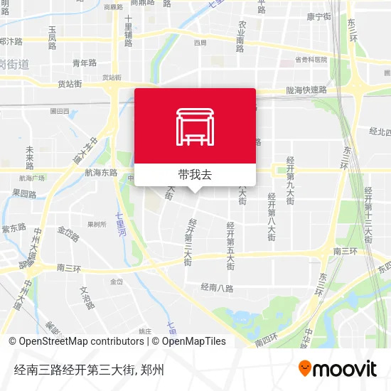 经南三路经开第三大街地图