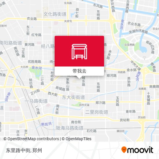 东里路中街地图