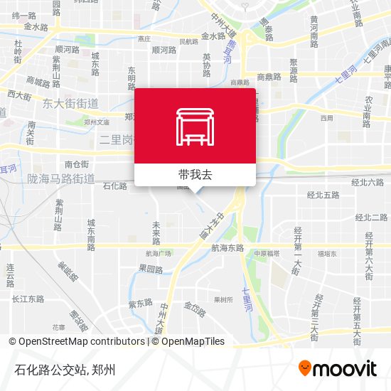 石化路公交站地图