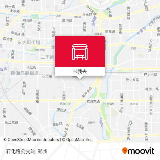 石化路公交站地图