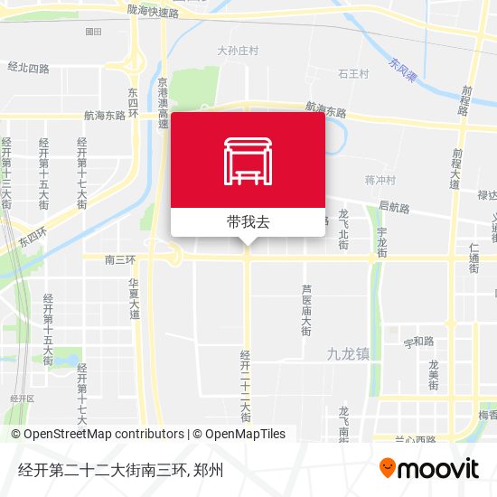 经开第二十二大街南三环地图