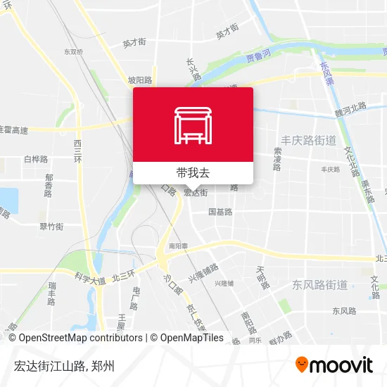 宏达街江山路地图