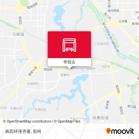 南四环张齐寨地图