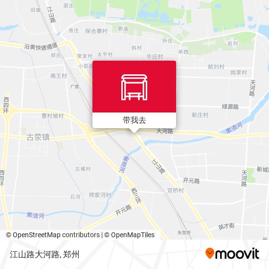 江山路大河路地图