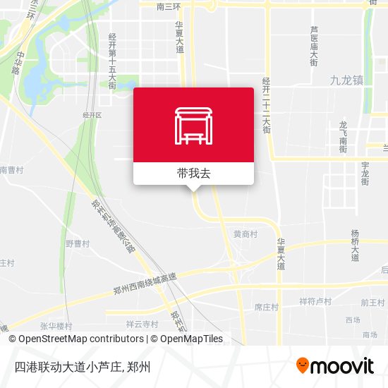 四港联动大道小芦庄地图