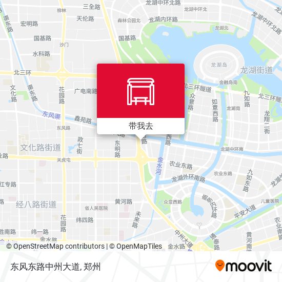 东风东路中州大道地图