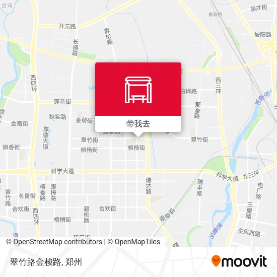 翠竹路金梭路地图