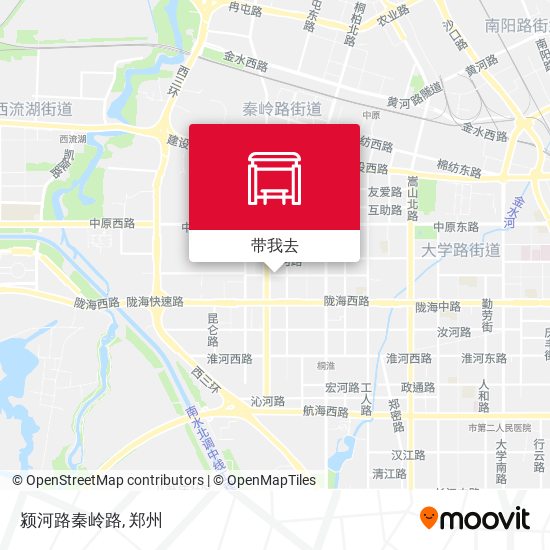 颍河路秦岭路地图