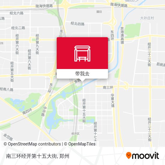 南三环经开第十五大街地图