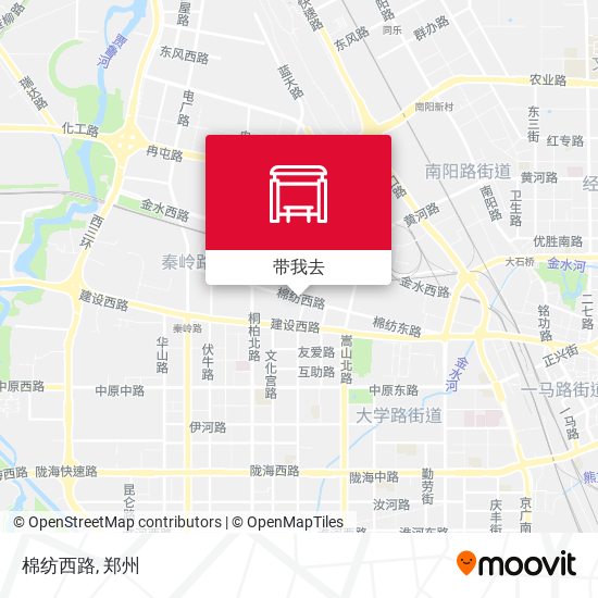 棉纺西路地图