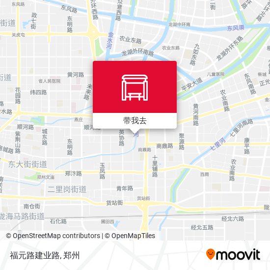 福元路建业路地图