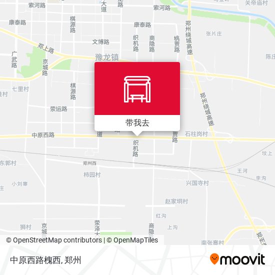 中原西路槐西地图