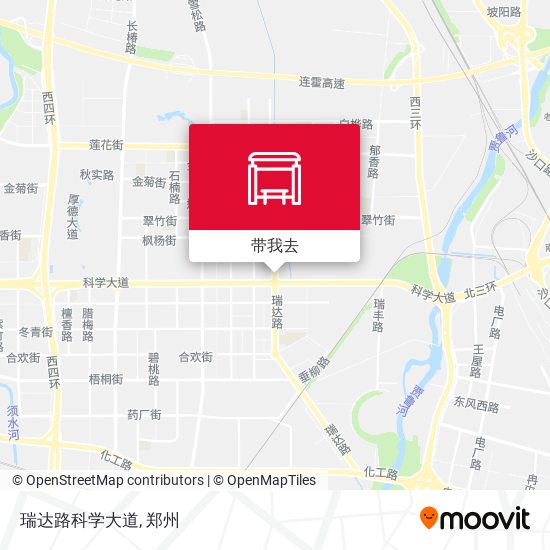 瑞达路科学大道地图