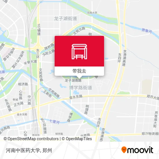 河南中医药大学地图