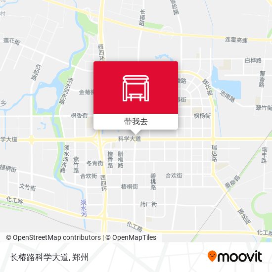 长椿路科学大道地图