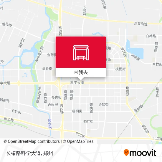 长椿路科学大道地图