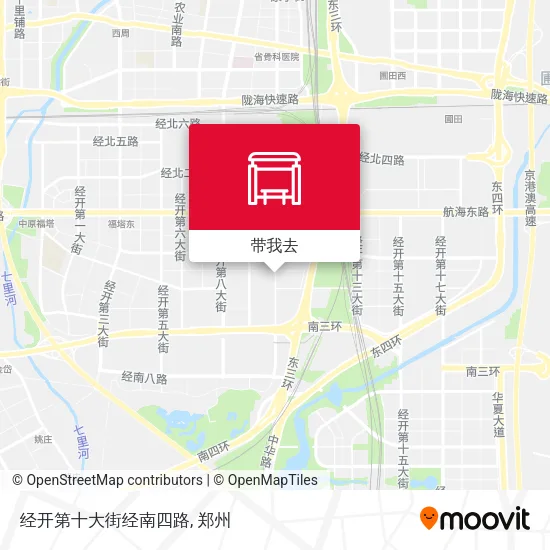 经开第十大街经南四路地图