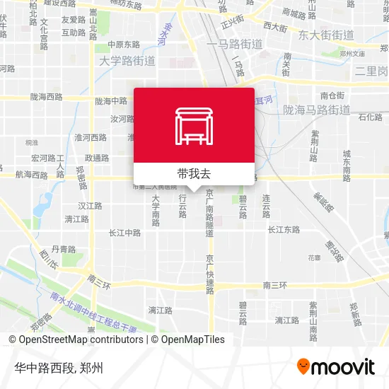 华中路西段地图