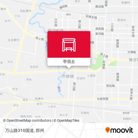 万山路310国道地图